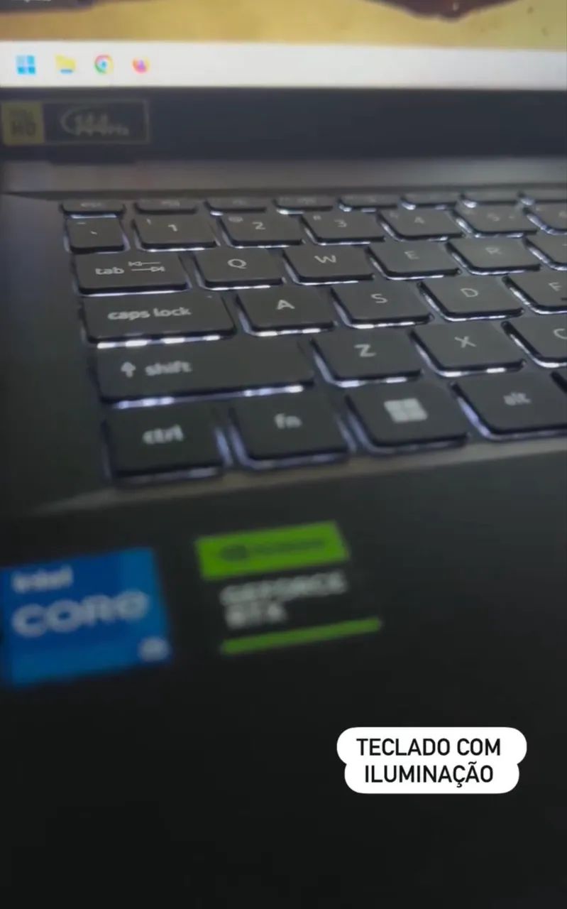 Note Gamer Acer Nitro i5 + Rtx 4050 - Foto 4