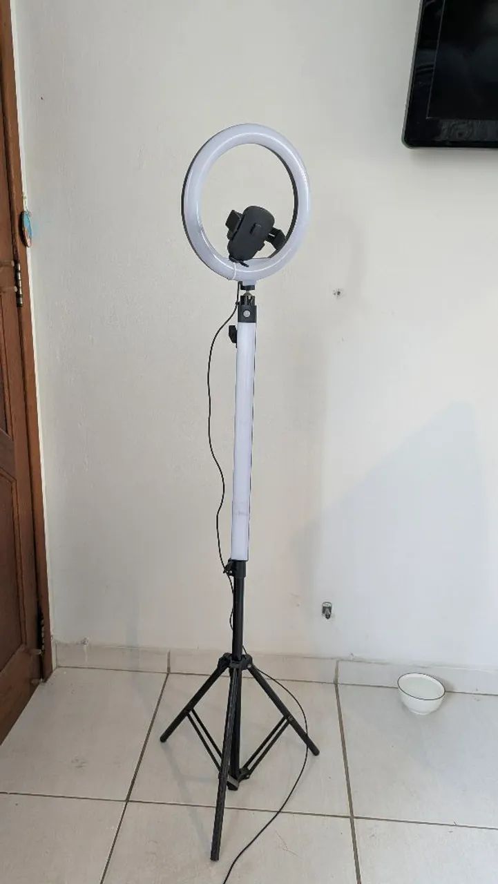 Ring Light 1,5m + Suporte celular  - Foto 2