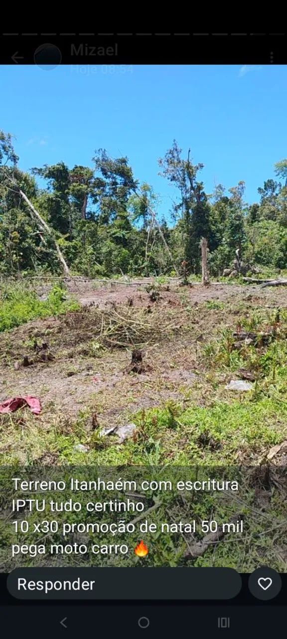 Terreno:10x30 com escritura.    - Foto 5