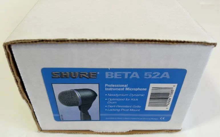 Microfone Shure Beta 52a para bumbo - Foto 2