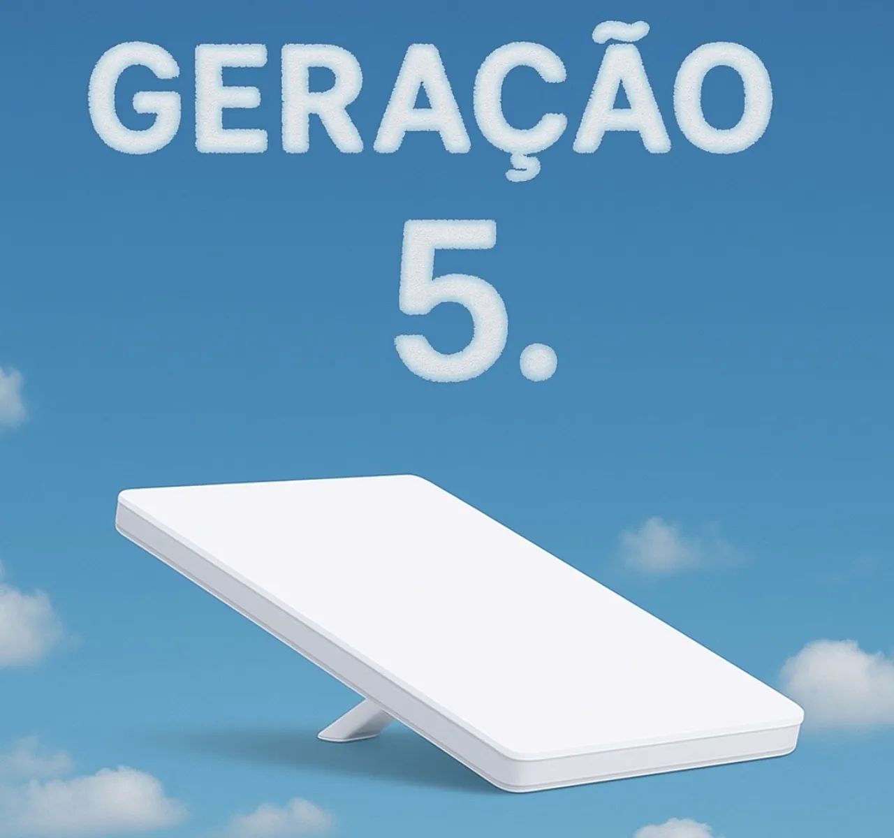 (ANTENA NOVA LACRADA) Starlink mini internet via Satélite 