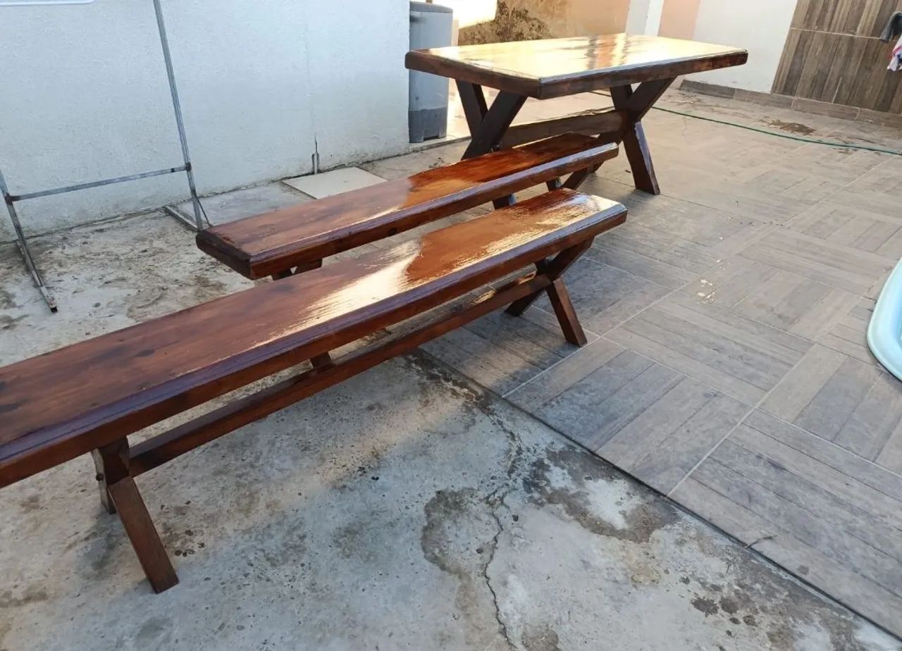 Mesa de madeira! - Foto 3