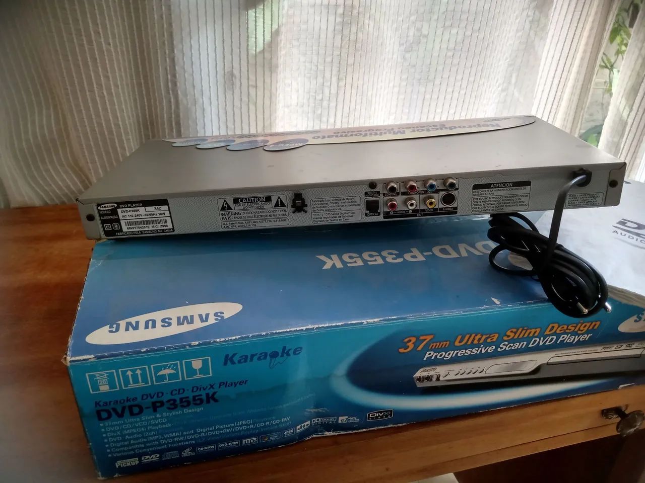 DVD - P 355K ,SANSUNG  com embalagem original - Foto 4