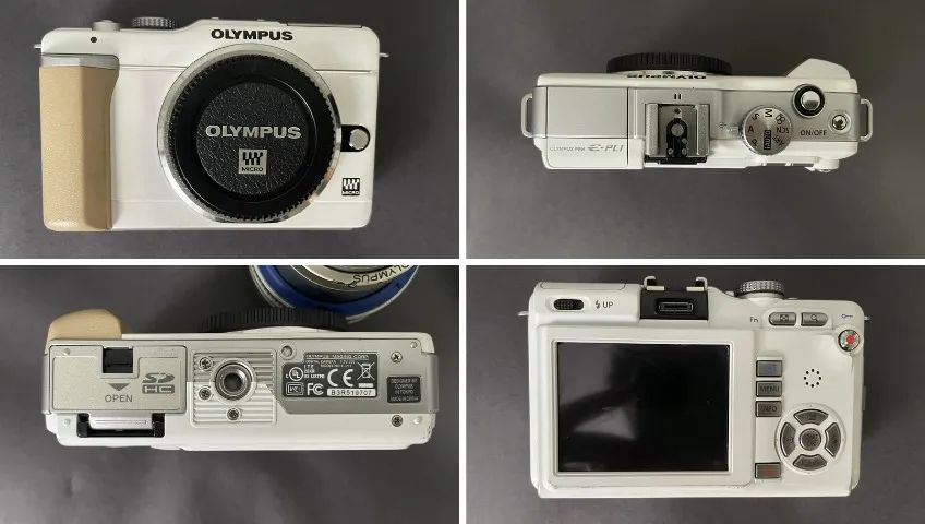 Olympus PEN E-PL1 (Apenas 17.568 Cliques) - Câmeras e Filmadoras
