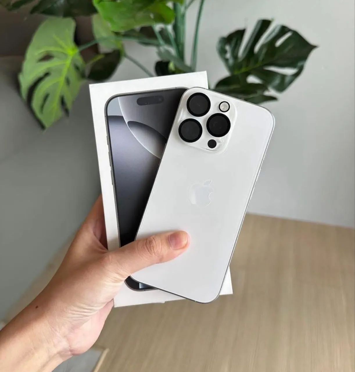 iPhone 16 pro branco 128 Gb 6 meses garantia 
