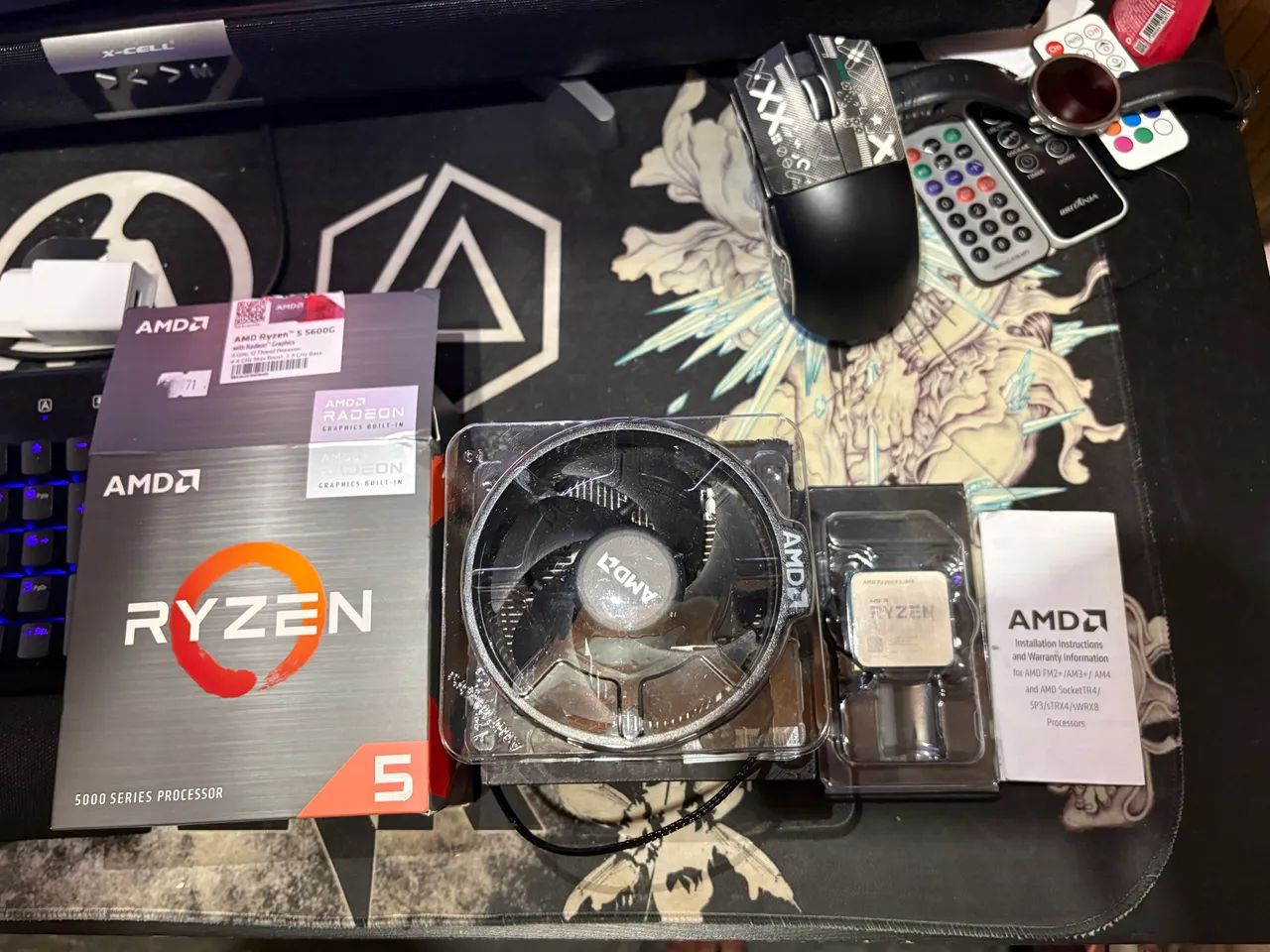 Processador AMD Ryzen 5 5600g (Com Vídeo Integrado) - Completo na Caixa  - Foto 3