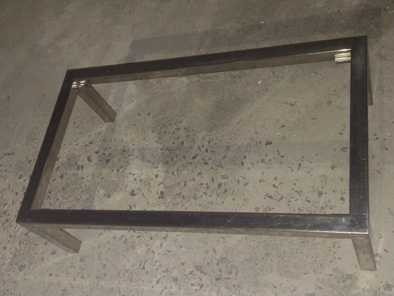 Mesa de centro de inox maciso  - Foto 2