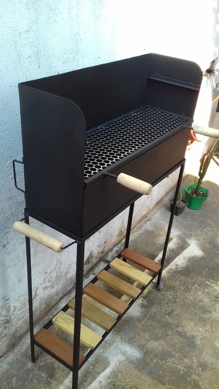 CHURRASQUEIRA PARA ESPETINHO SOB MEDIDA! - Foto 2