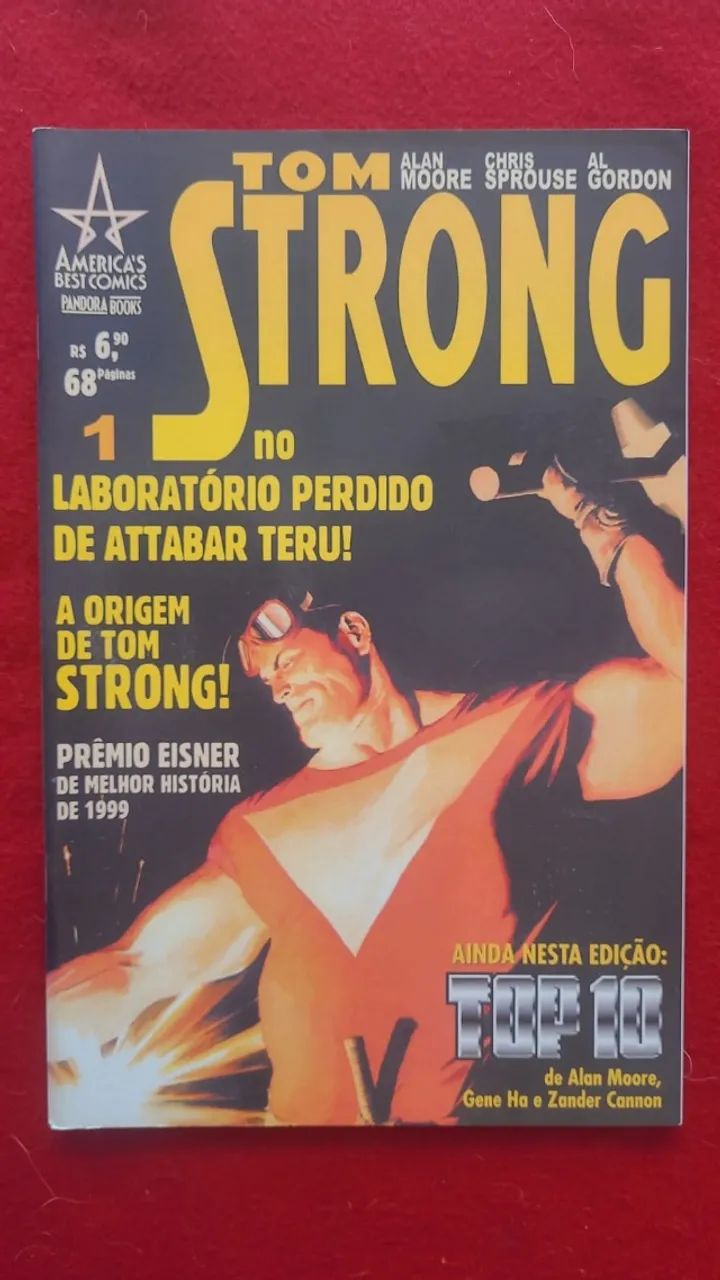 Lote Tom Strong com edições 1 a 3 EXCELENTES - Foto 2