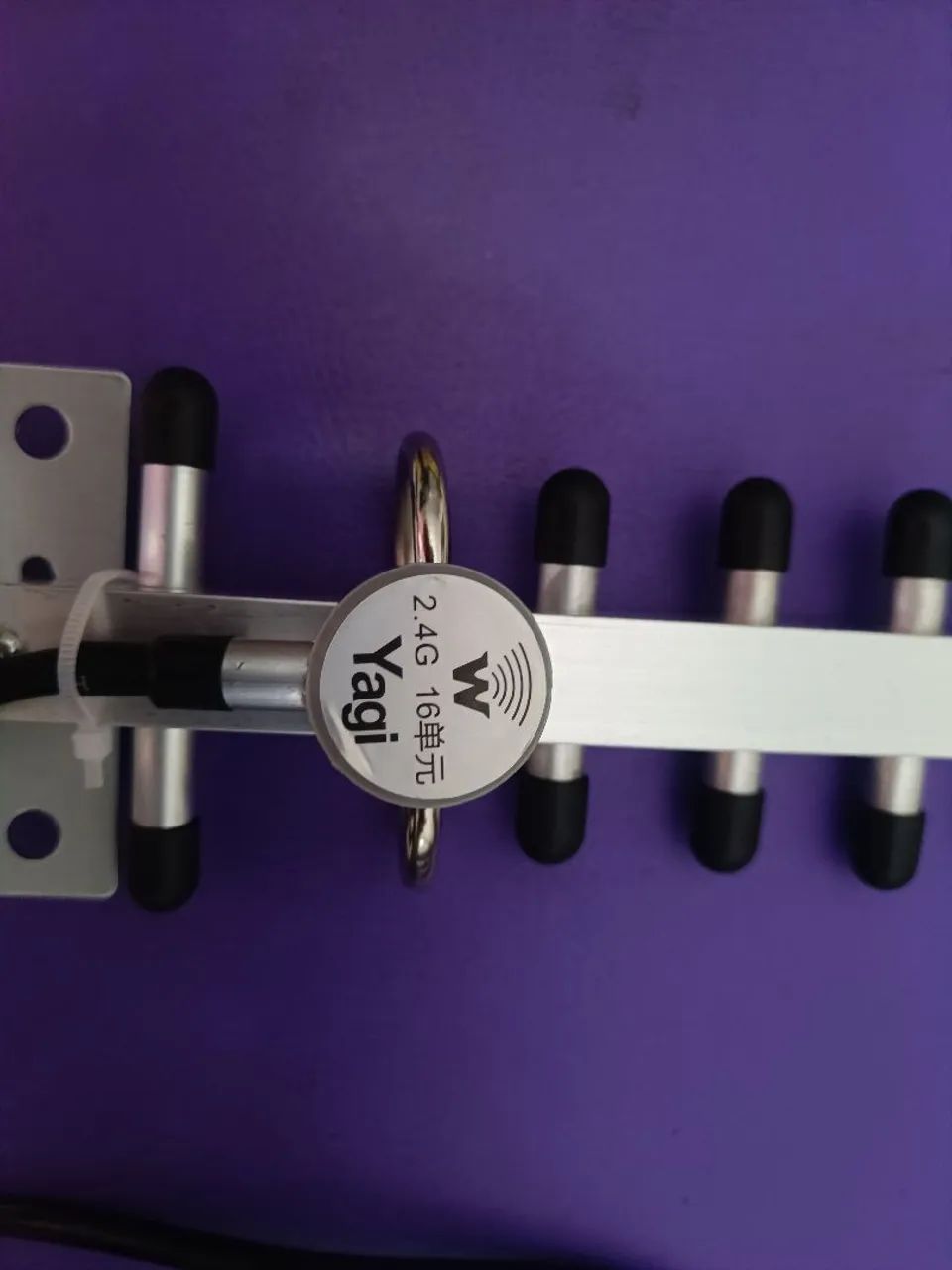 Antena wireless yagi amplificadora de sinal wi-fi 25dbi direcional 2.4ghz wi-fi 4g rp-sma