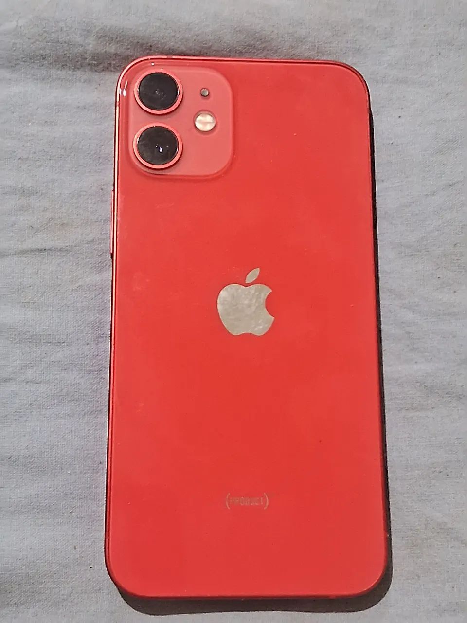 iPhone12 64GB レッド iPhone 12 Dual SIM 64 GB (product)red - Bom (Recondicionado