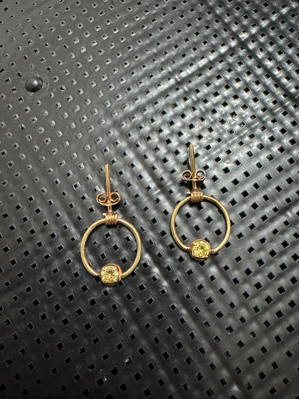 Pares de brincos em ouro 18k  - Foto 4