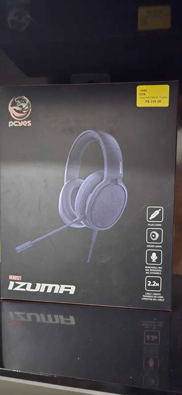 Headset fone gamer pcyes Izuma - Foto 2