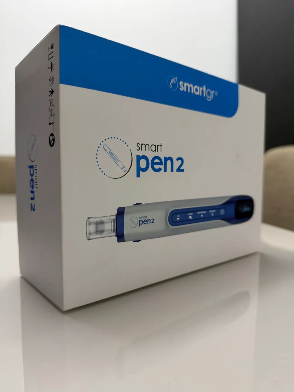 Nova Smart Pen 2 - Caneta de Microagulhamento Elétrico de Infusão - Smart Gr - Foto 3