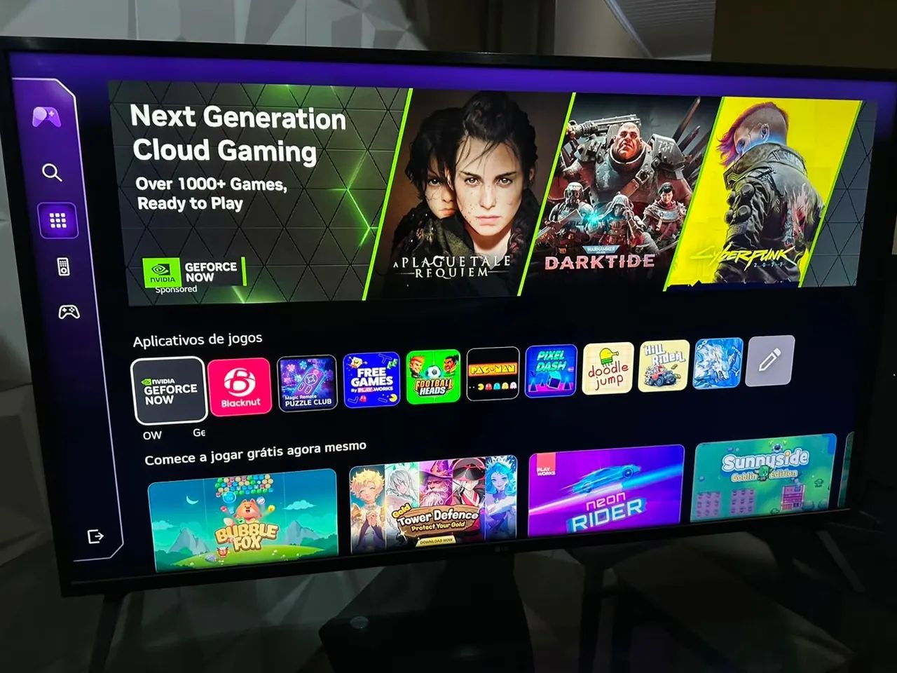 Smart tv 43 LG todos apps nova - Foto 3