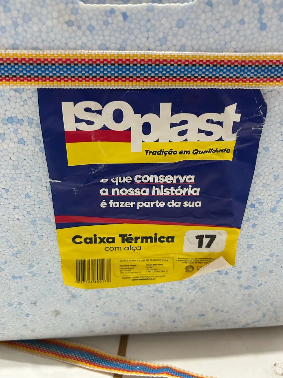 Caixa Térmica de Isopor Isoplast de 17 Litros - Foto 4