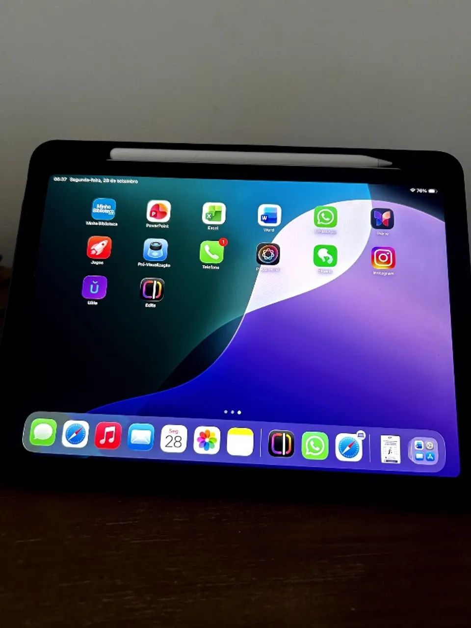 VENDO IPAD AIR 11 POLEGADAS, 128 GB +  APPLE PENCIL PRO + CAPA