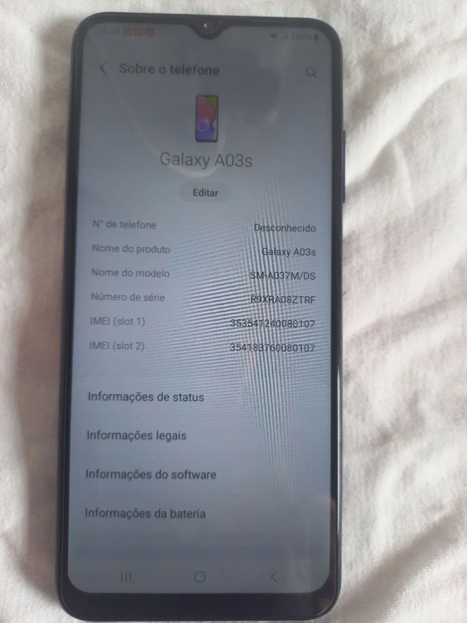 samsung A03s  - Foto 2