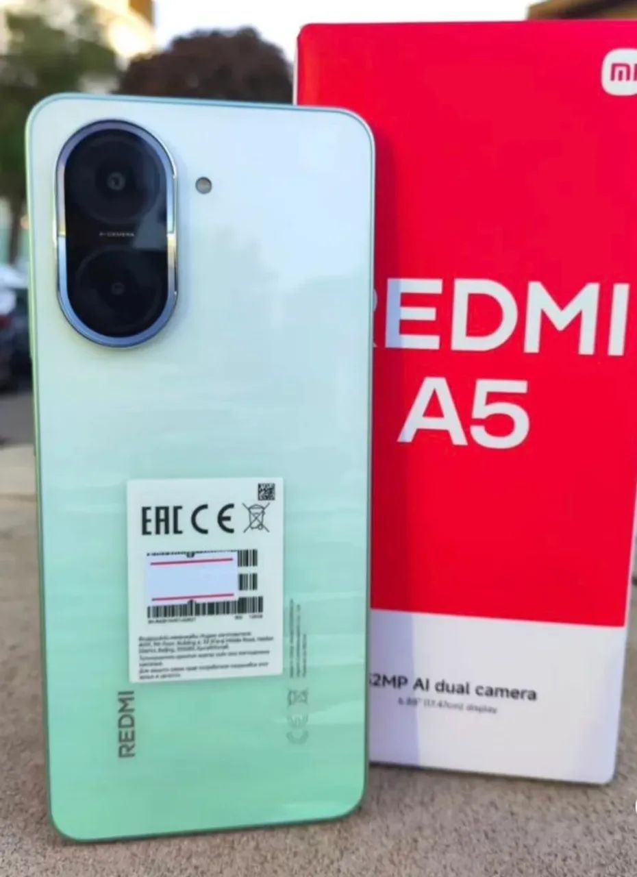 Celular top Promoção Redmi A5 - Verde Tooop - 128Gb/4Ram