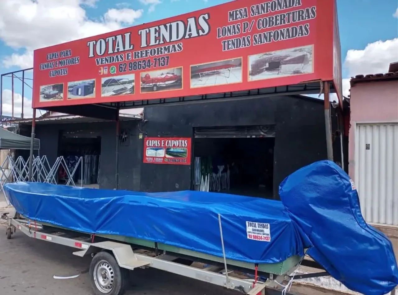 Capas para canoa sob medidas 