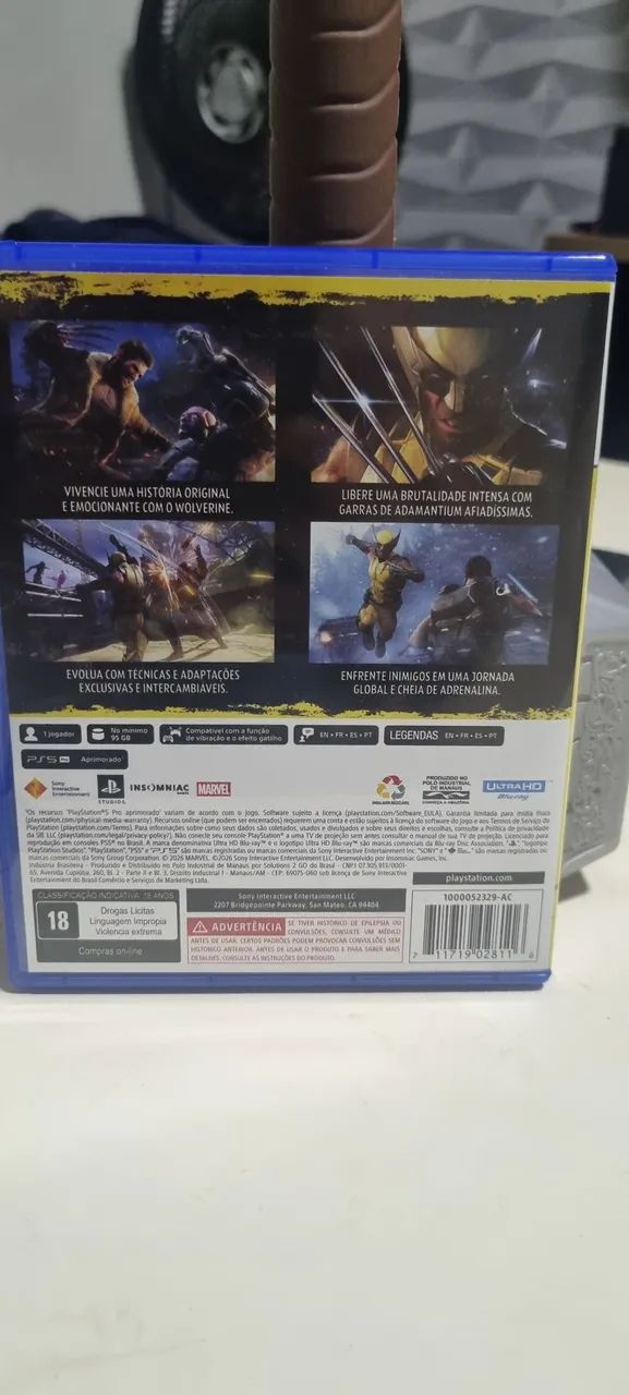 MARVEL'S WOLVERINE (PS5) - SEMI-NOVO EM ESTADO DE ZERO! - Foto 2
