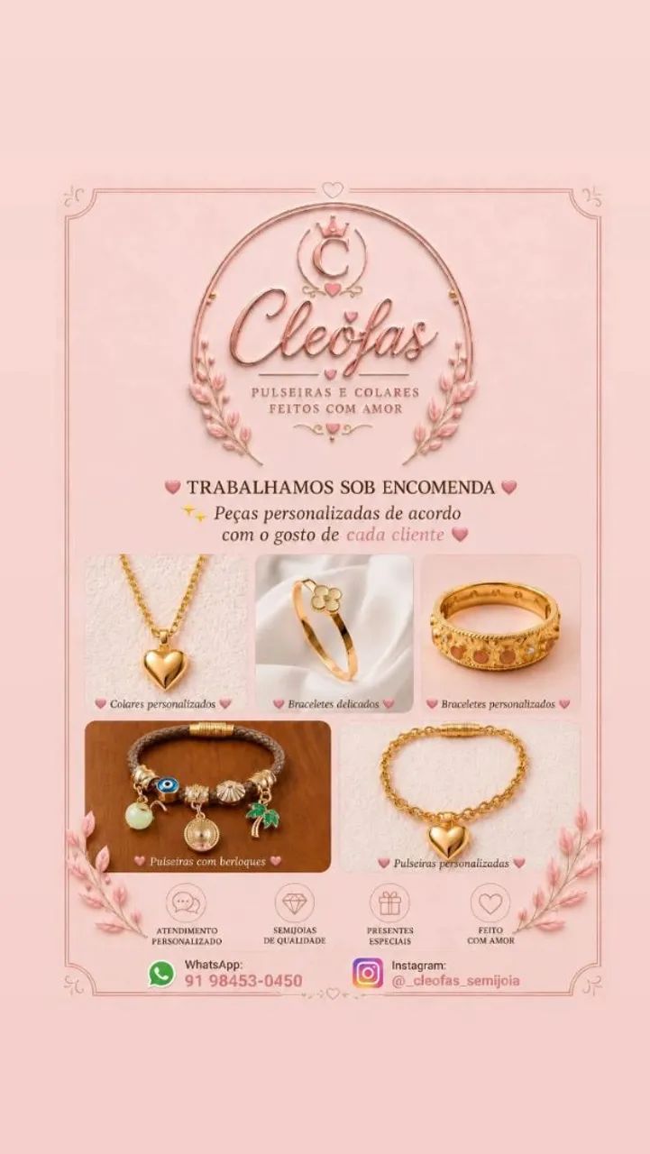 Semijóias Personalizadas 