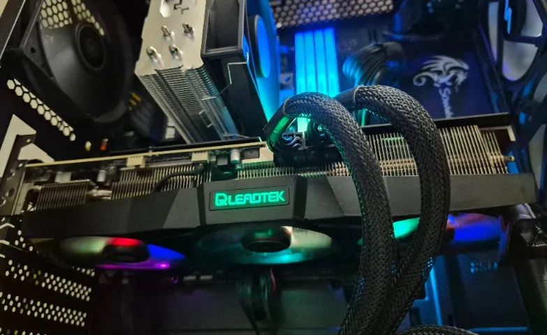 Placa de vídeo Leadtek RTX 3080 10GB Hurricane Triple Fan LED RGB - TOP!