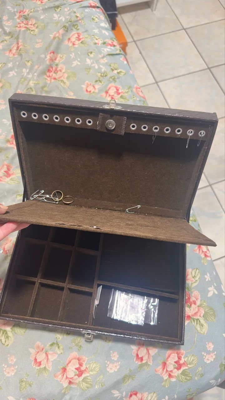 Porta-jóia (tipo maleta) - Foto 4