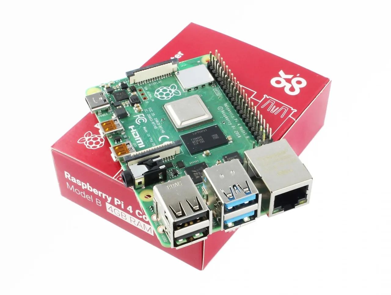 Raspberry PI 4 Model B com SD de 32 GB