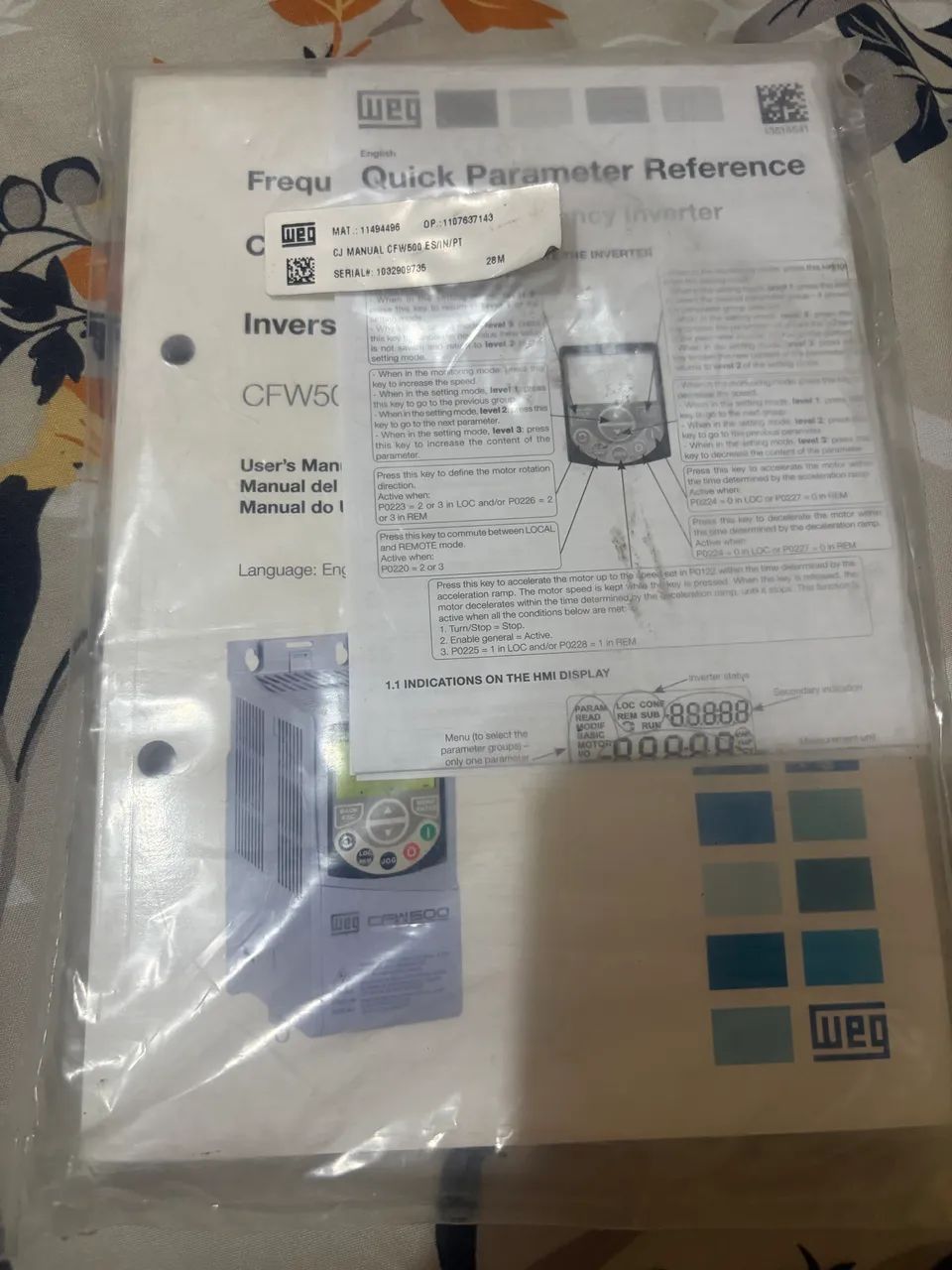 Inversor de frequência CFW500 WEG 9,6A 3cv trifásico  - Foto 4