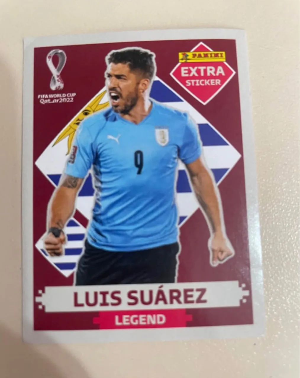 Figurinha Luís Suárez legend