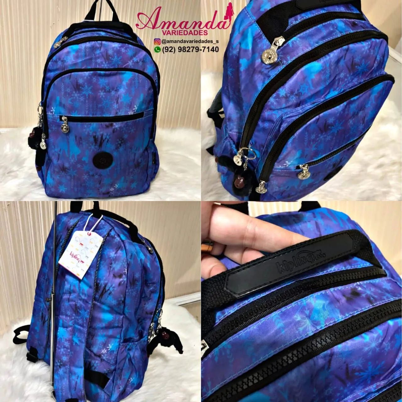 Mochilas Kipling/ Entrega grátis 458362071916236800