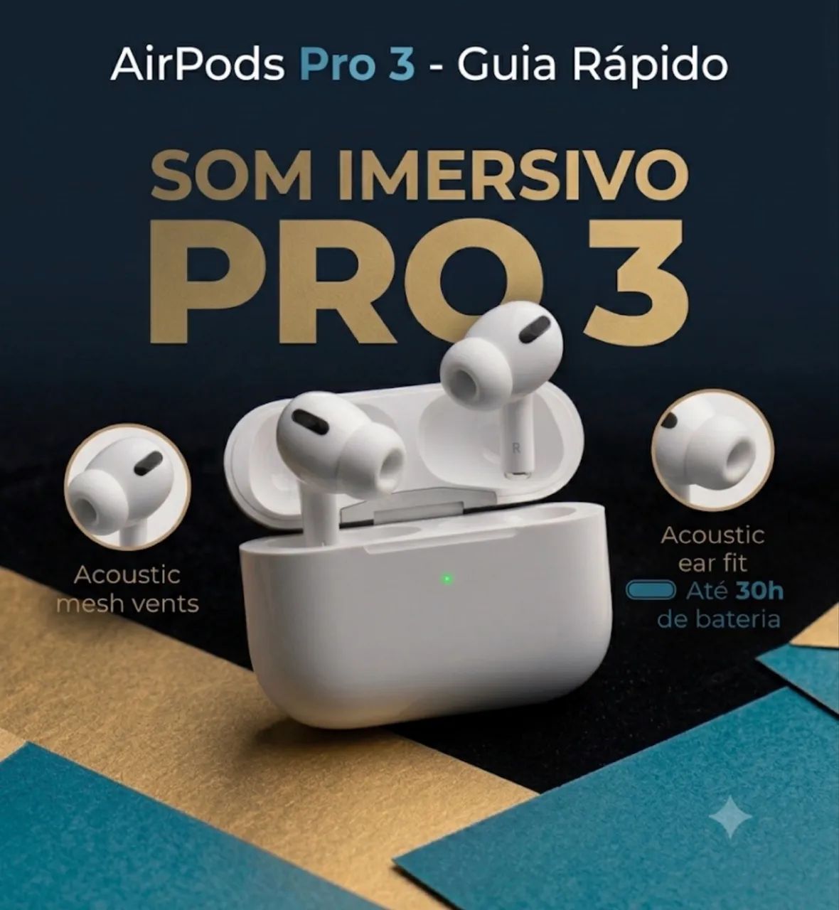 AirPods Pro 3 | lacrado com NF 