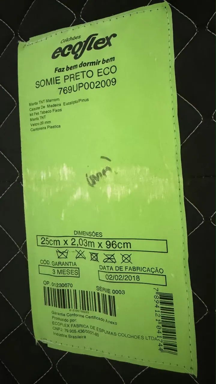 Cama Box king size semi nova , recém comprada, com colchão - Foto 4