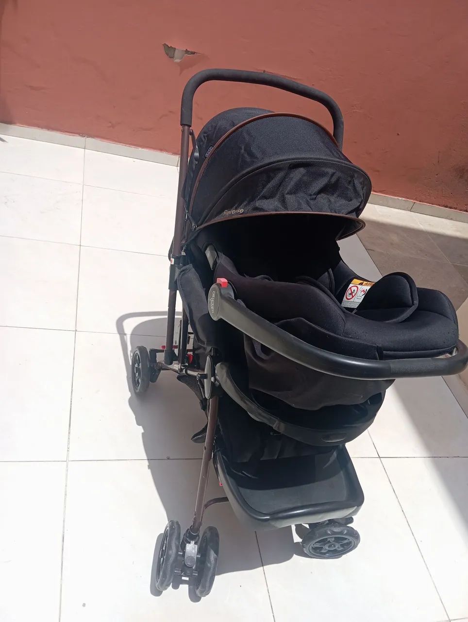 Kit carrinho + bebe conforto COSCO  - Foto 5