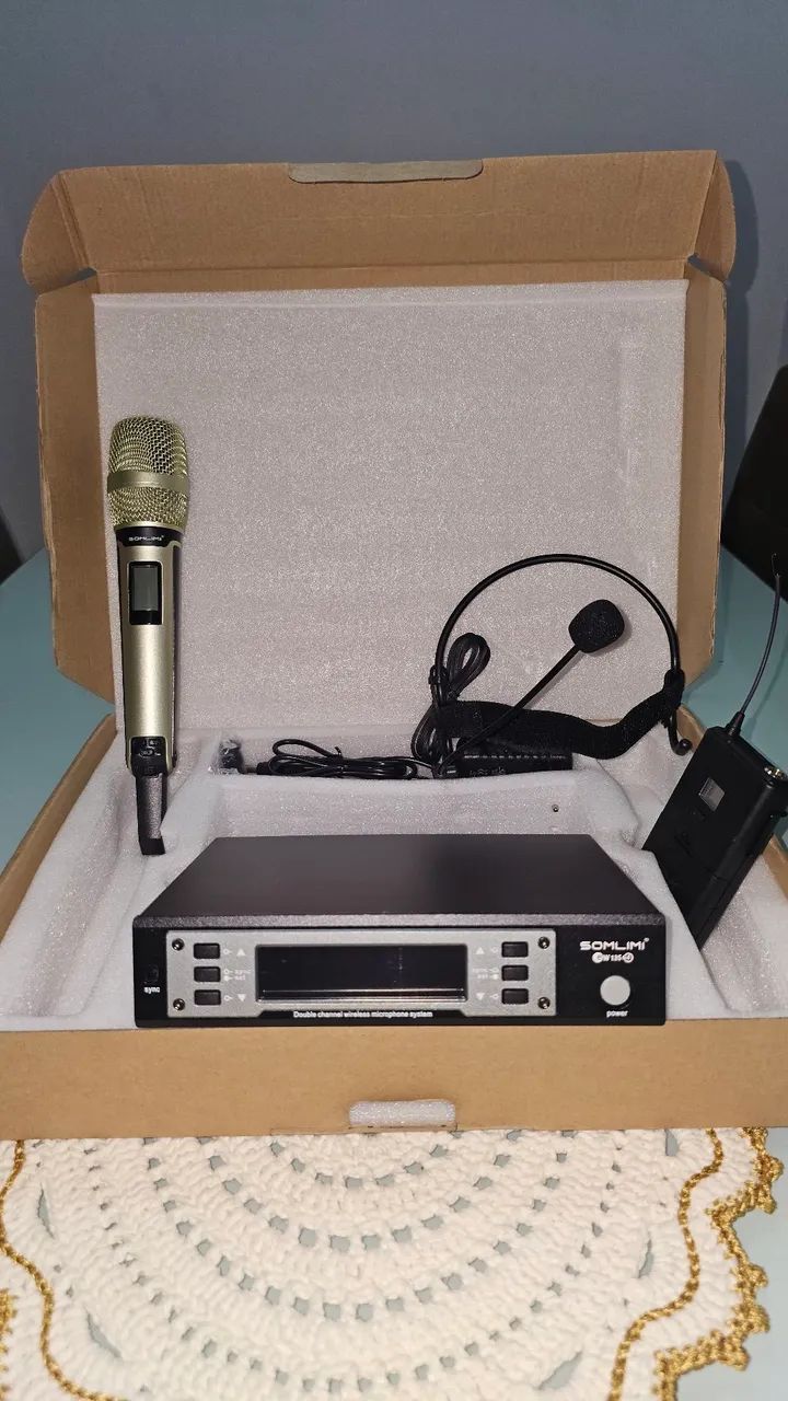 KIT MICROFONE SEM FIO  - Foto 4
