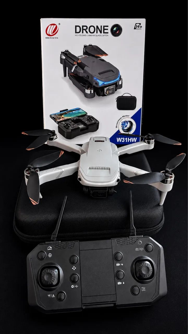 DRONE W31HW NOVO - PRONTO PRA VOAR!