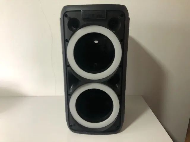Carcaça da caixa de Som amplificada PULSE SP-359, com leds