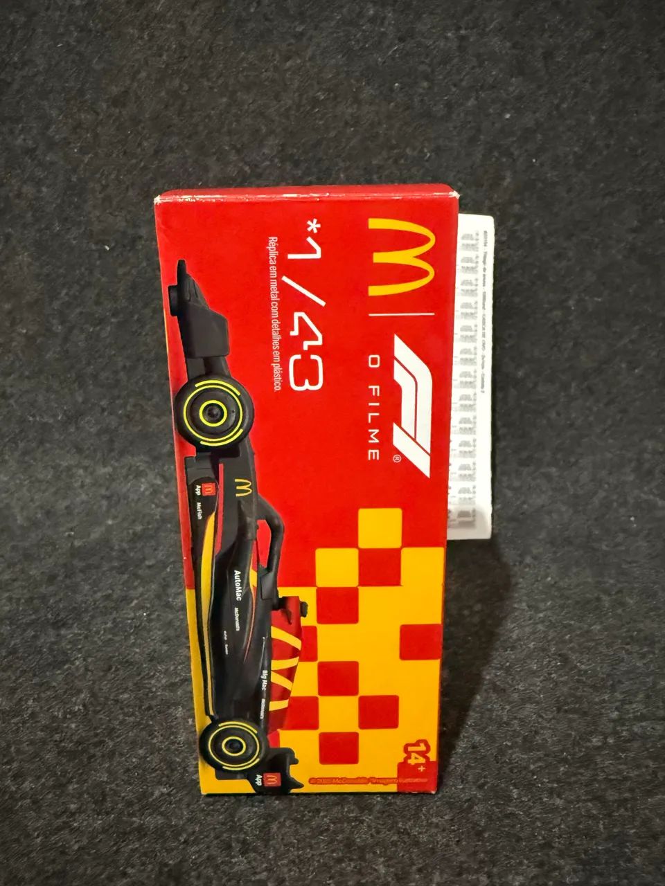 F1 Mc Donalds - versão vermelha 65580460474243124
