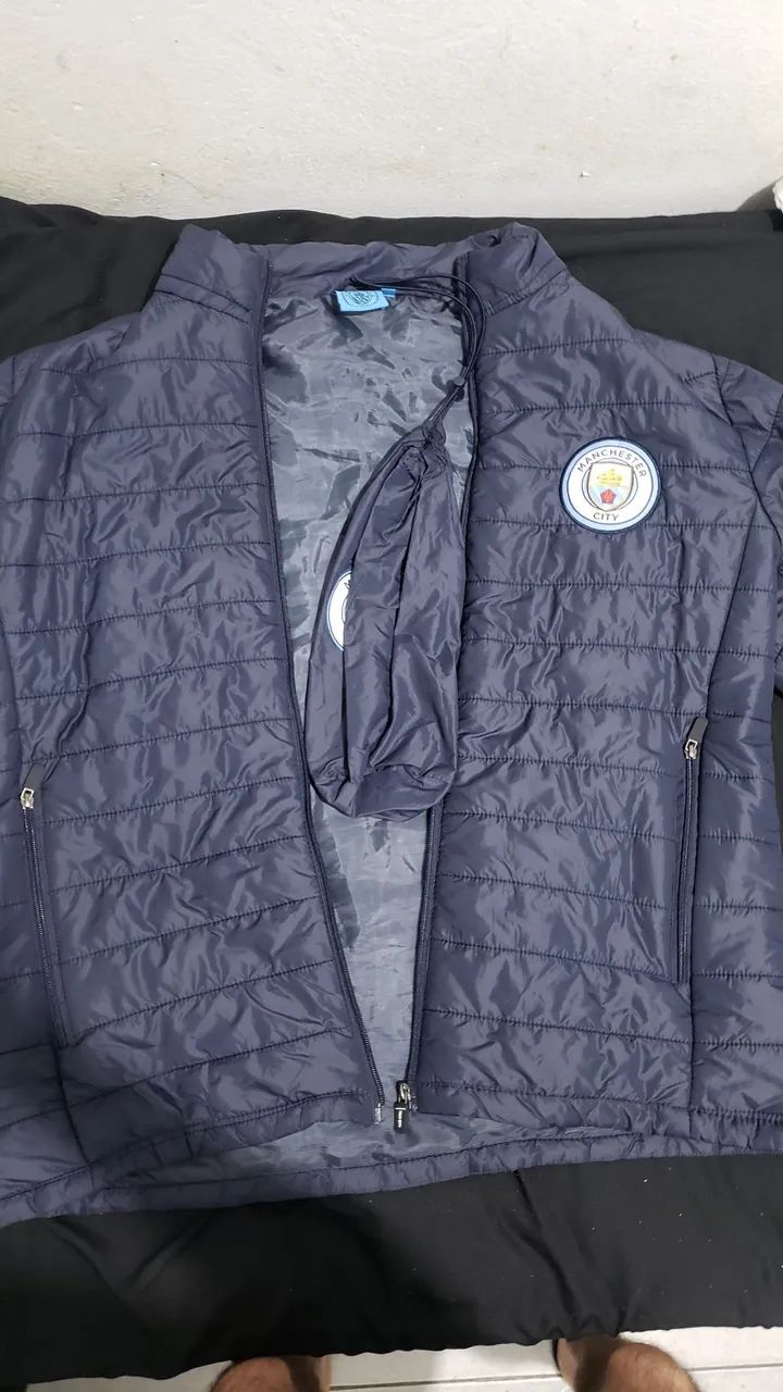 Jaqueta Man City Original Perfeita - Foto 3