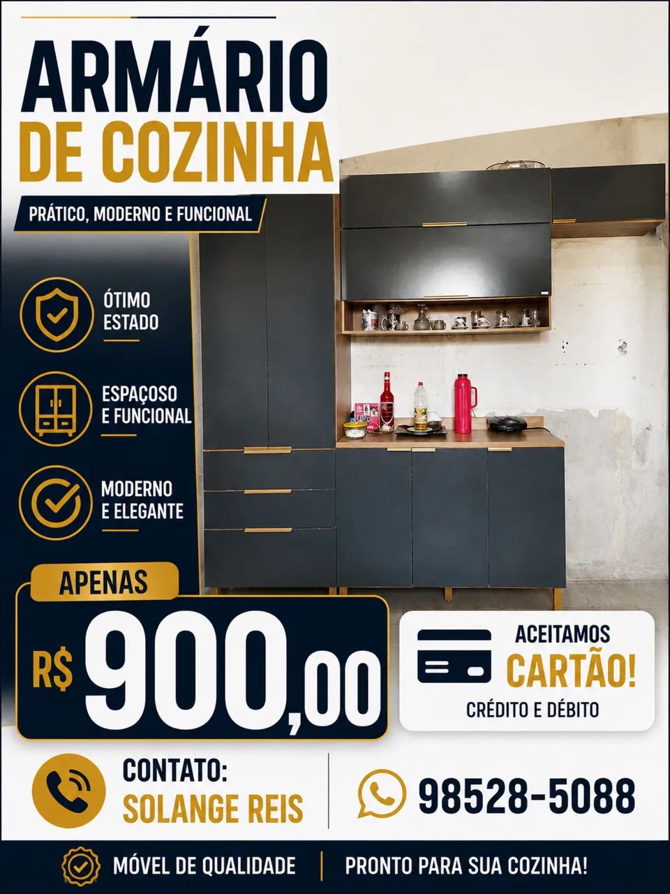 ARMÁRIO DE COZINHA