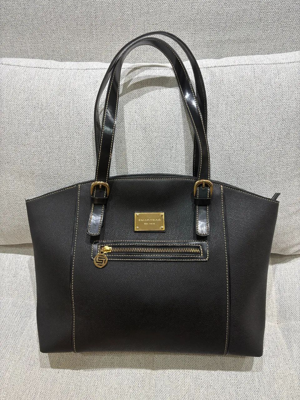 Bolsa preta nova de tamanho grande da Smart Bag.