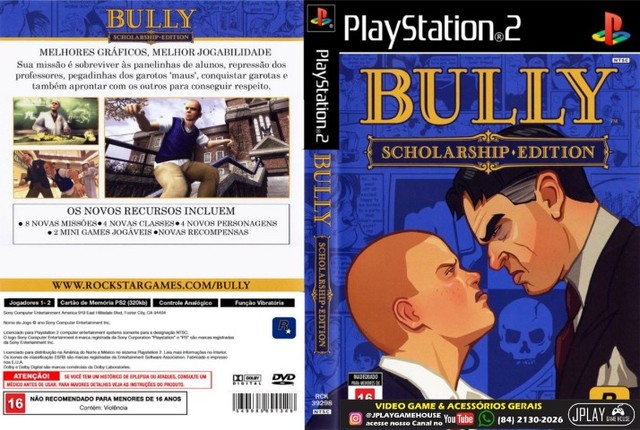 Bully Jogo para PlayStation 2