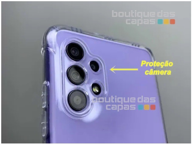 Capa Case Anti Impacto Samsung Galaxy A32 4g Tela 6.4 c proteção câmera - Foto 2