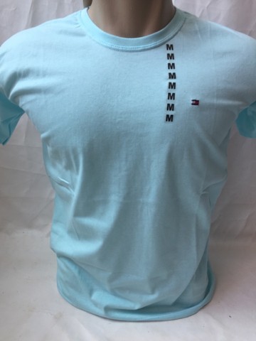 Camiseta masculina lisa e estampada gola redonda - Foto 3