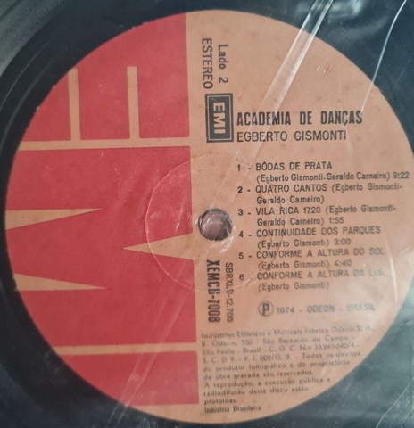 LP Disco Vinil Egberto Gismonti Academia de Danças Capa Dupla - Foto 4