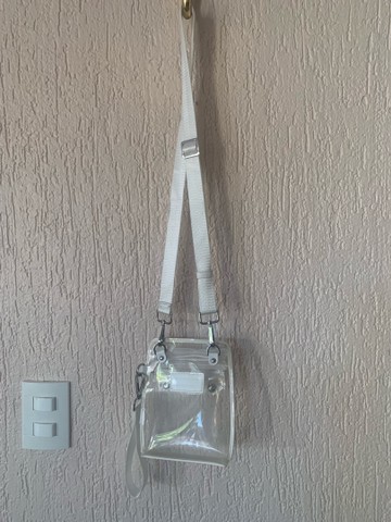 zara transparent bolsa