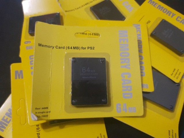 Memory card ps2 64 mb novo lacrado - Videogames - Samambaia Sul, Brasília  1006547773 | OLX