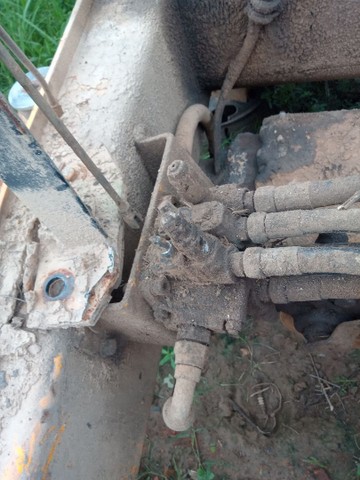 Comando dianteiro retro jcb 