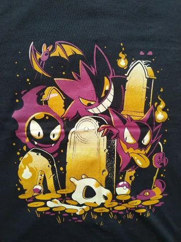 Camiseta - Pokémons Fantasmas
